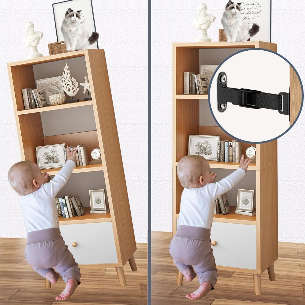 Earthquake Proof Furniture Anc - огляд і ціна Earthquake Anchor Strap