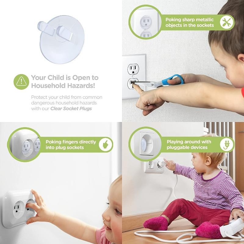 Clear Outlet Cover Baby Safety - огляд і ціна Outlet Cover Baby