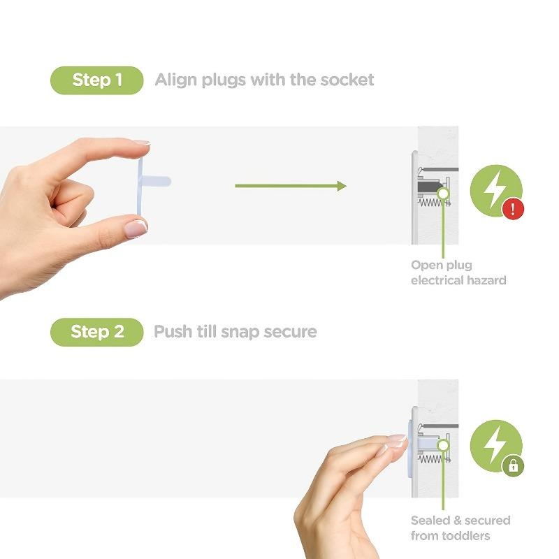 Clear Outlet Cover Baby Safety - огляд і ціна Outlet Cover Baby