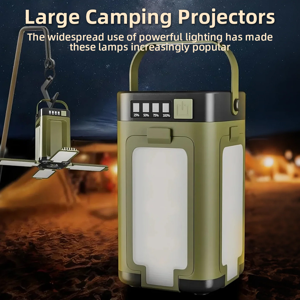 Portable Four-Leaf Clover Camp - огляд і ціна Power Outage Light