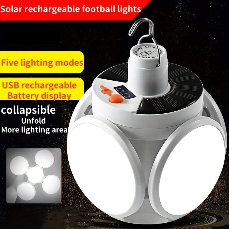 Solar Charging Light with Hook - огляд і ціна Power Outage Light