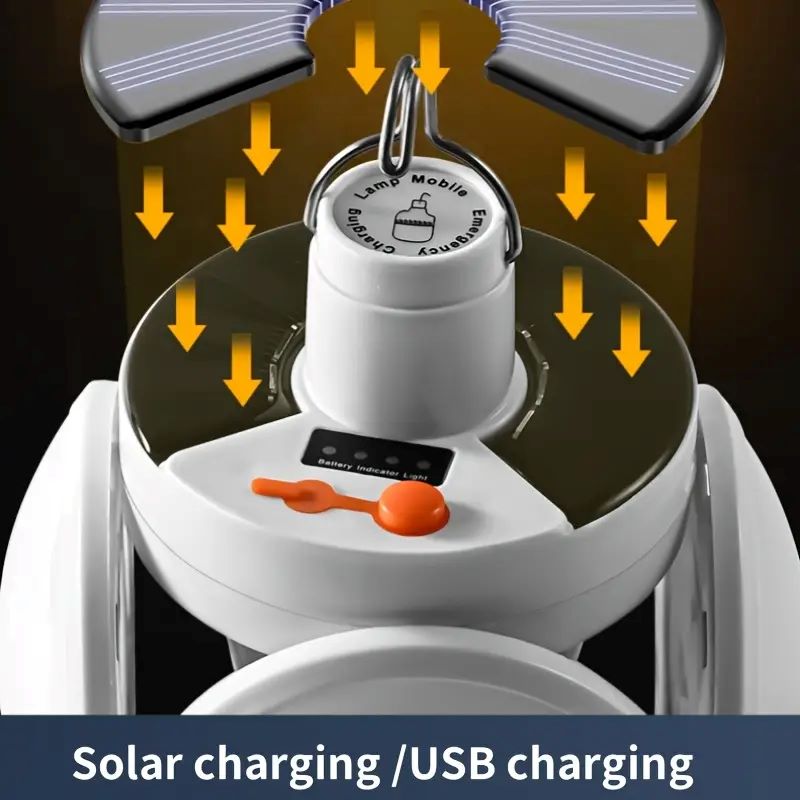 Solar Charging Light with Hook - огляд і ціна Power Outage Light